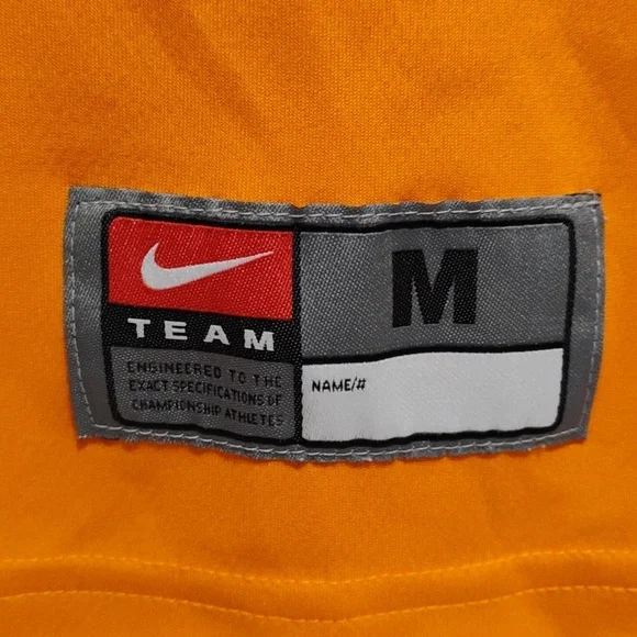 Authentic Nike 1 Tennessee Team Jersey Sz.M Worn 1X Max Unisex